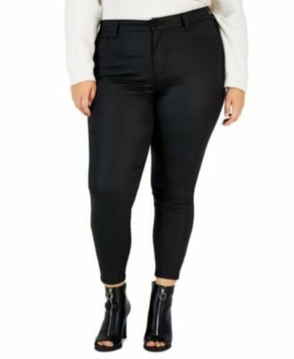 NWT Size 18 Celebrity Pink Plus Size Black High Rise Skinny Jeans